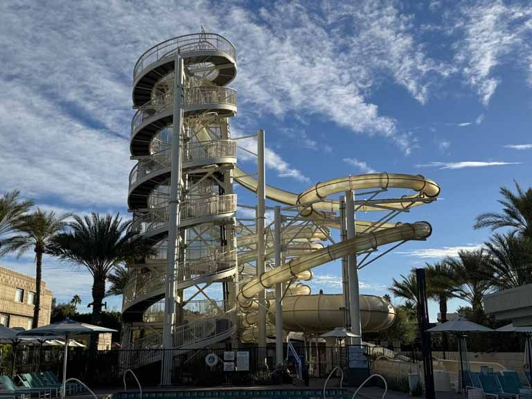 Arizona Biltmore Hotel Spiral Staircase & Waterslide